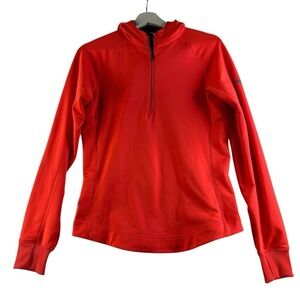 Nike Medium Thermal Element Running Hoodie 1/4 Zip Bright‎ Orange 481311-627